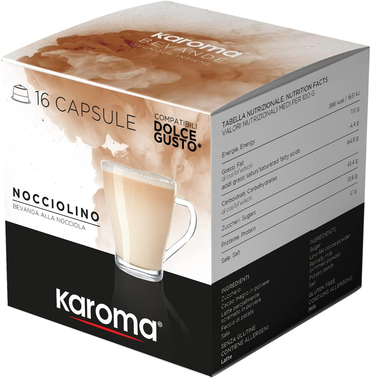 Nocciolino Karoma® Capsule Compatibili Dolce Gusto®