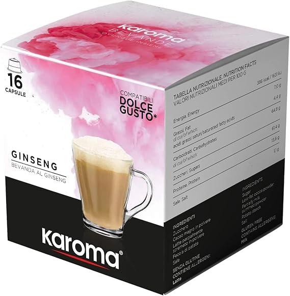 Ginseng Karoma® Capsule Compatibili Dolce Gusto®