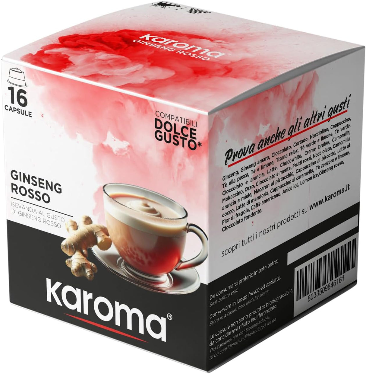 Ginseng Rosso Karoma® Capsule Compatibili Dolce Gusto®