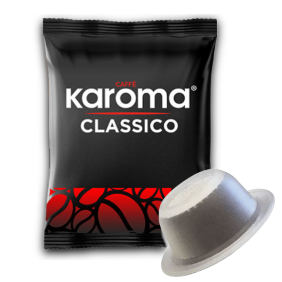 Caffè Karoma® Miscela Classico, Ricco e Cremoso Compatibili Bialetti®