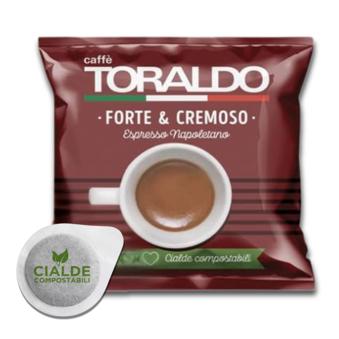 Cialde Caffè Toraldo® Forte e Cremoso, Espresso Napoletano