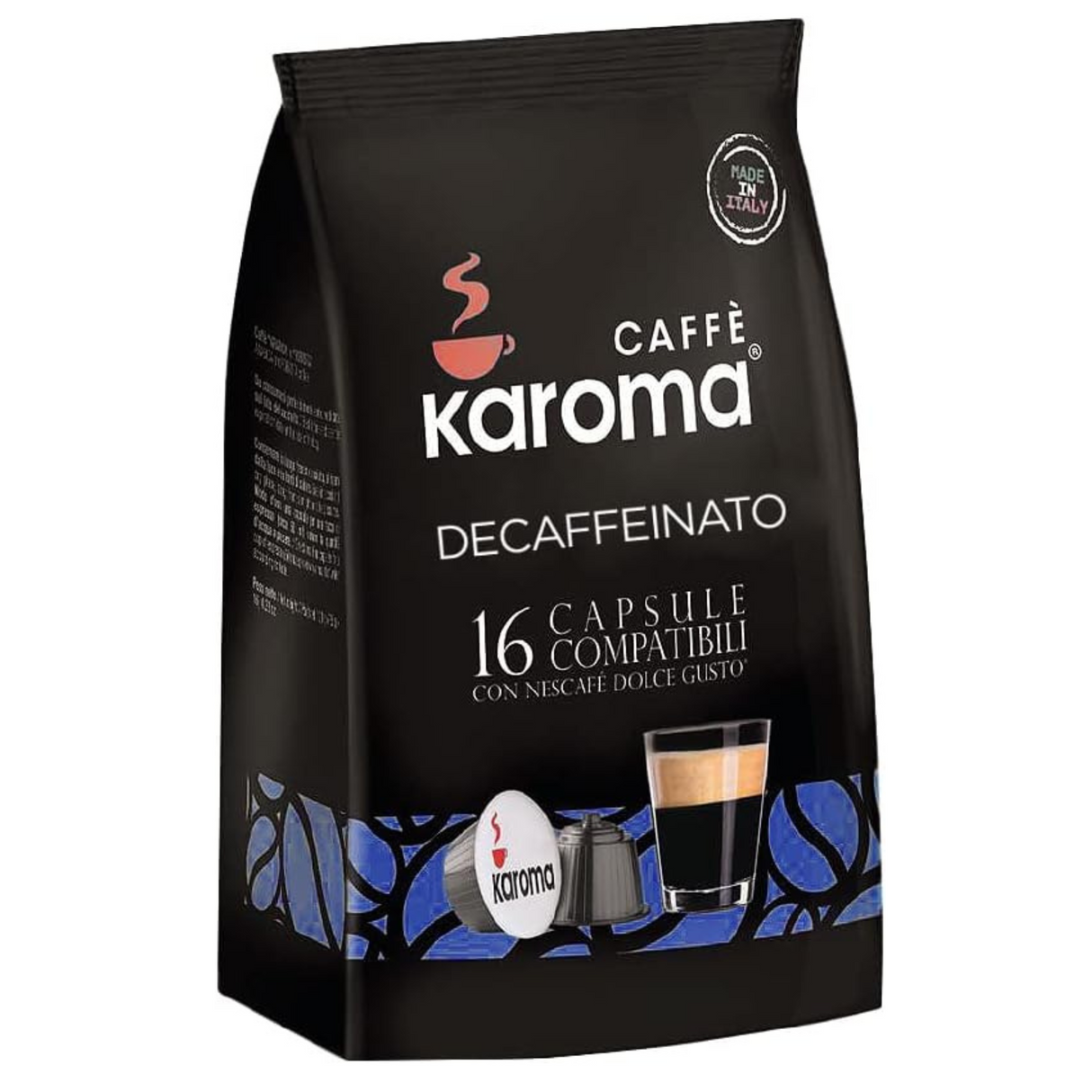 Caffè Karoma® Decaffeinato, Compatibili Dolce Gusto®