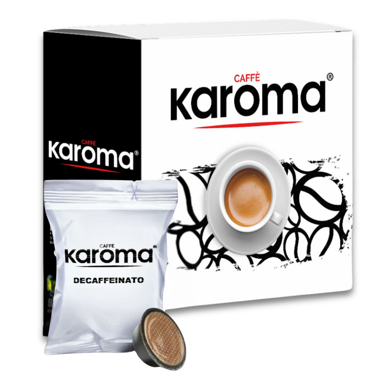 Caffè Karoma® Decaffeinato Compatibili A Modo Mio®