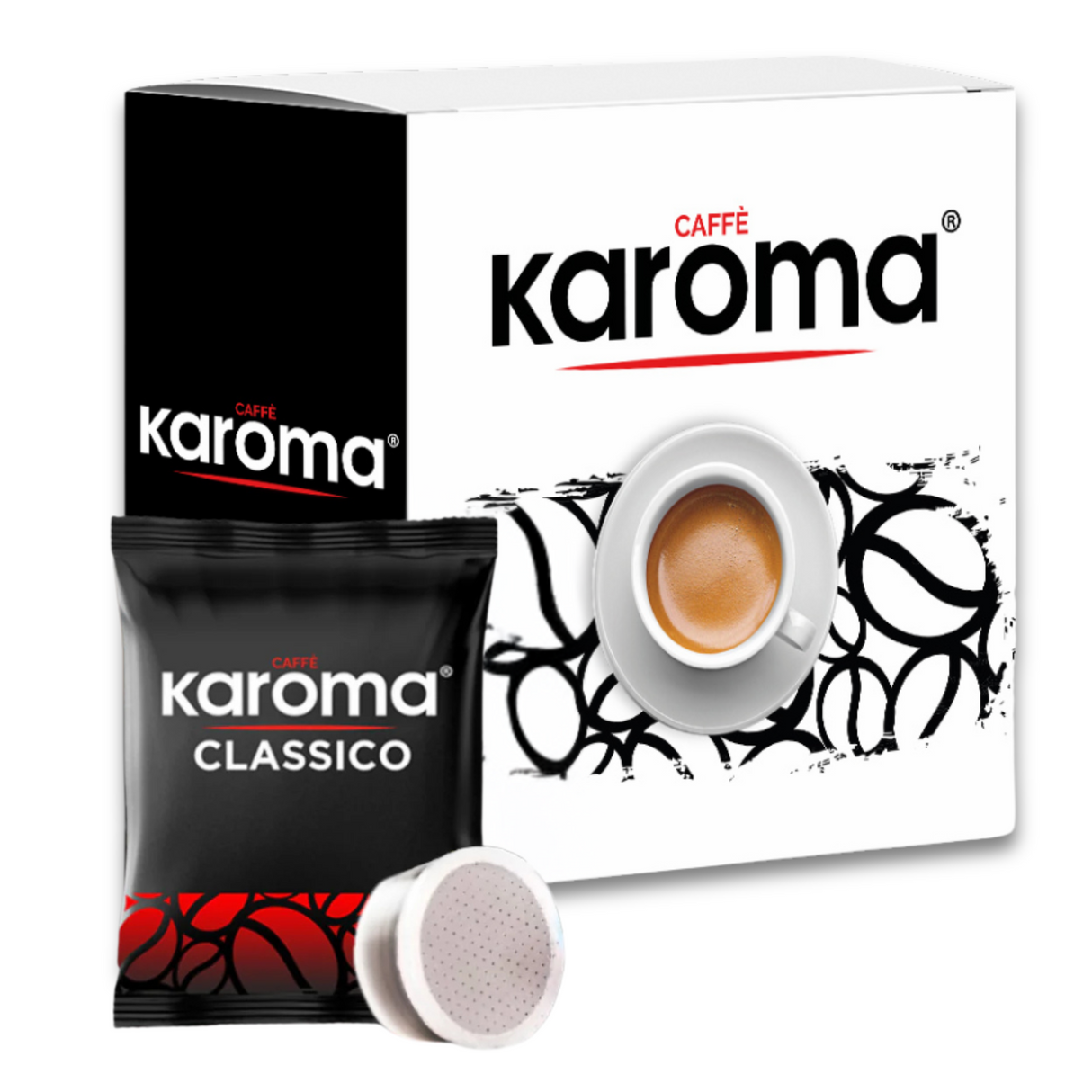 Caffè Karoma® Miscela Classico, Ricco e Cremoso Compatibili Espresso Point®