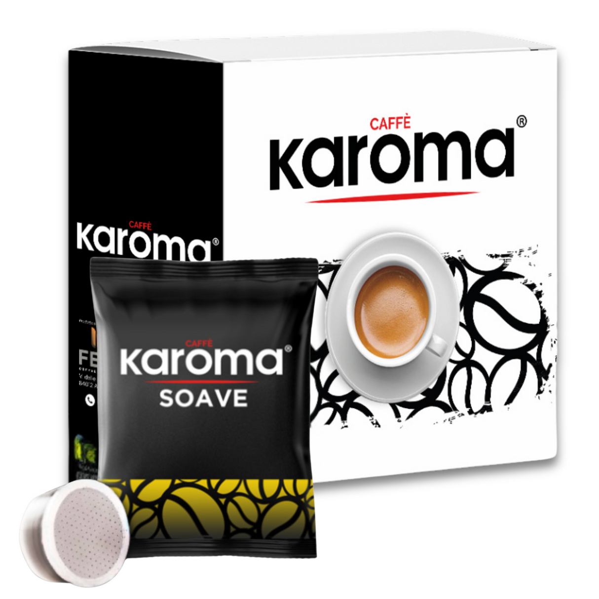 Caffè Karoma® Miscela Soave, Arabica Compatibili Lavazza Point®