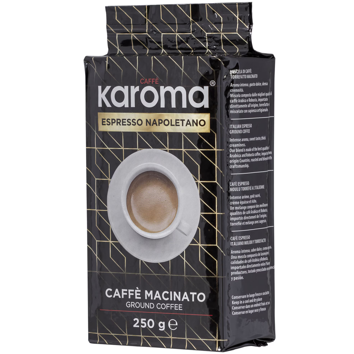 Caffè Karoma® Macinato, Espresso Napoletano (250g)