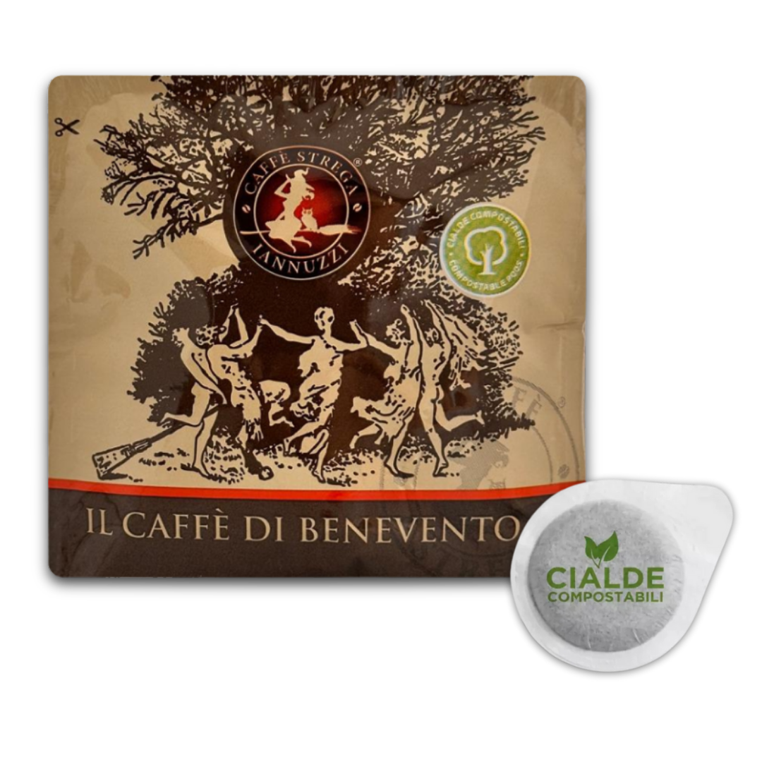 Box Regalo Caffè Strega Miscela Rossa 150 Cialde + Kit Accessori