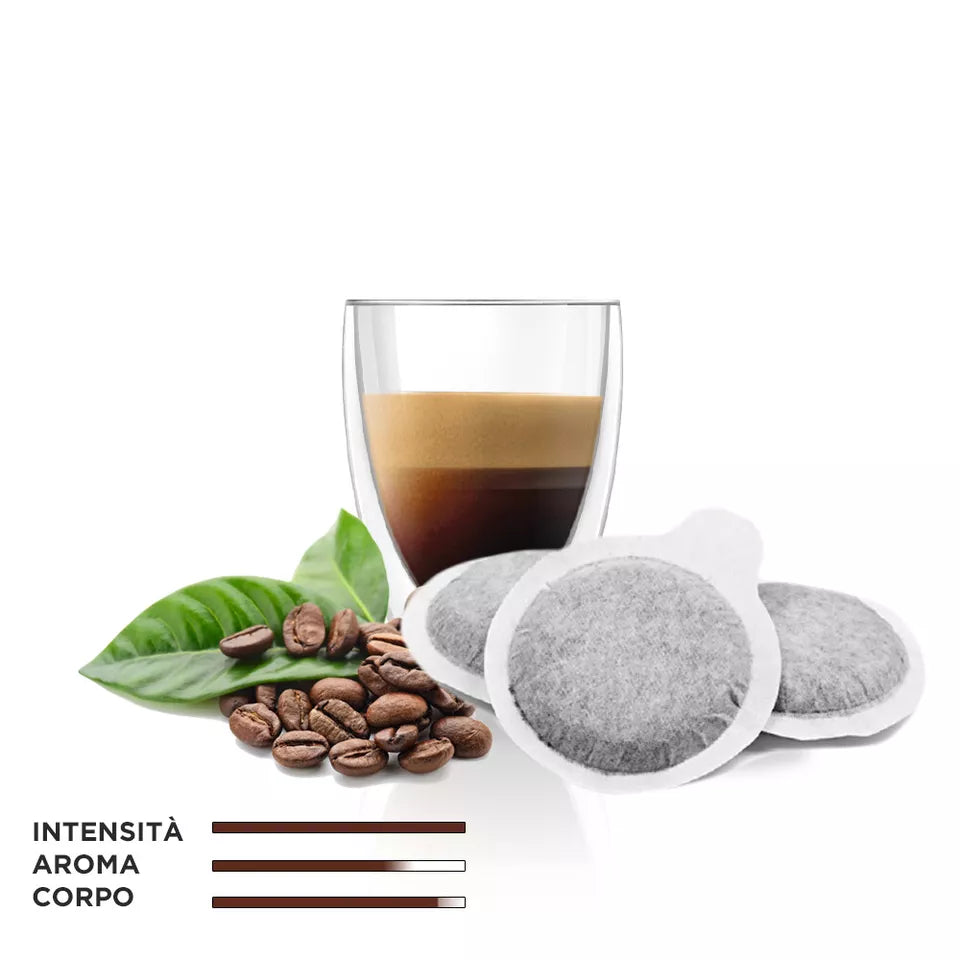 Cialde Caffè Solespresso® Espresso Classico, Forte e Cremoso