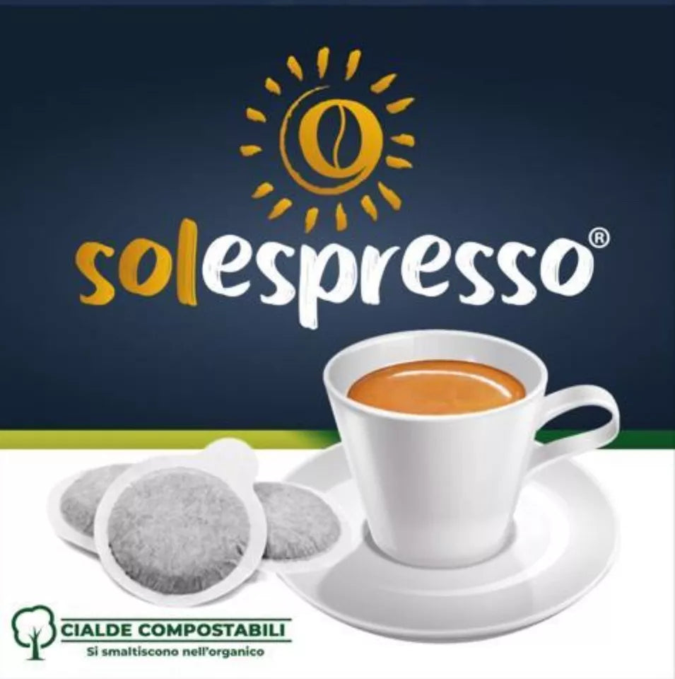 Cialde Caffè Solespresso® Espresso Classico, Forte e Cremoso