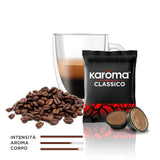 Caffè Karoma® Miscela Classico, Ricco e Cremoso Compatibili A Modo Mio®