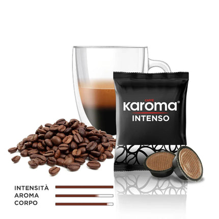 Caffè Karoma® - Miscela Intenso - Capsule Compatibili A MODO MIO
