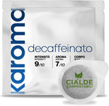 Cialde Karoma® Decaffeinato, Vellutato
