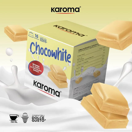 Cioccolato Bianco Karoma® Capsule Compatibili Dolce Gusto®