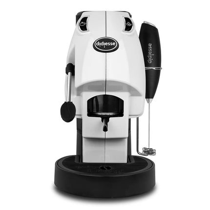 Didiesse® Baby Frog, Kaffeemaschine für ESE 44mm Pads – Milchaufschäumer und doppelter Padhalter inklusive