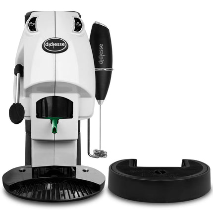 Didiesse® Baby Frog, Kaffeemaschine für ESE 44mm Pads – Milchaufschäumer und doppelter Padhalter inklusive
