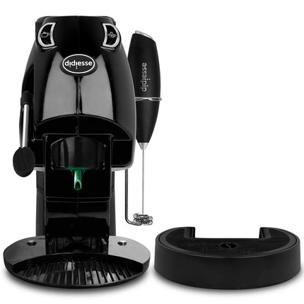 Didiesse® Baby Frog, Kaffeemaschine für ESE 44mm Pads – Milchaufschäumer und doppelter Padhalter inklusive