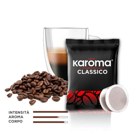 Caffè Karoma® - Miscela Classico - Capsule Compatibili Lavazza ESPRESSO POINT®
