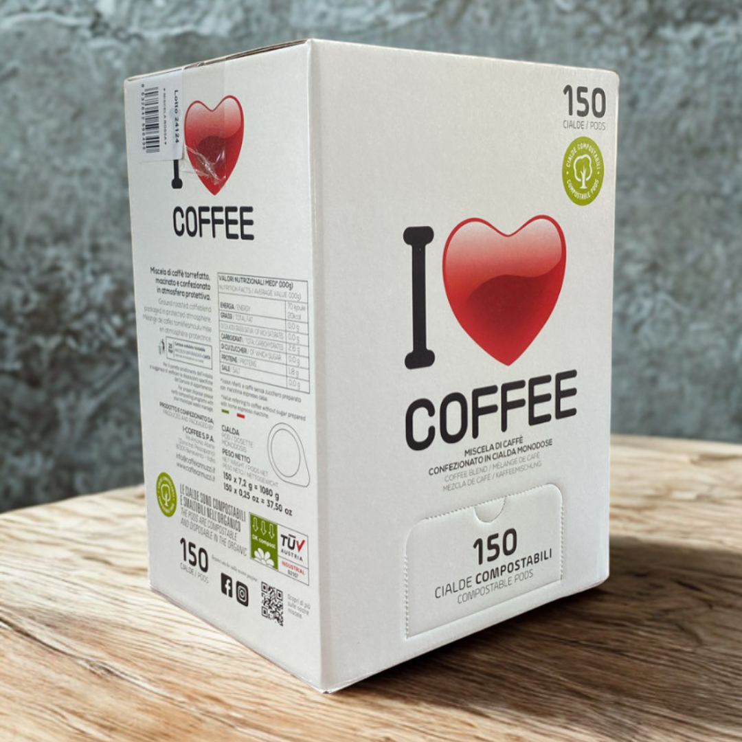 ICoffee Cialde Compostabili ESE Ø 44mm