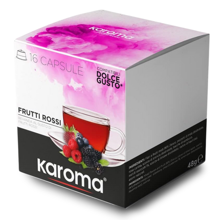 Tisana Frutti Rossi - Karoma® - Capsule Compatibili Dolce Gusto®