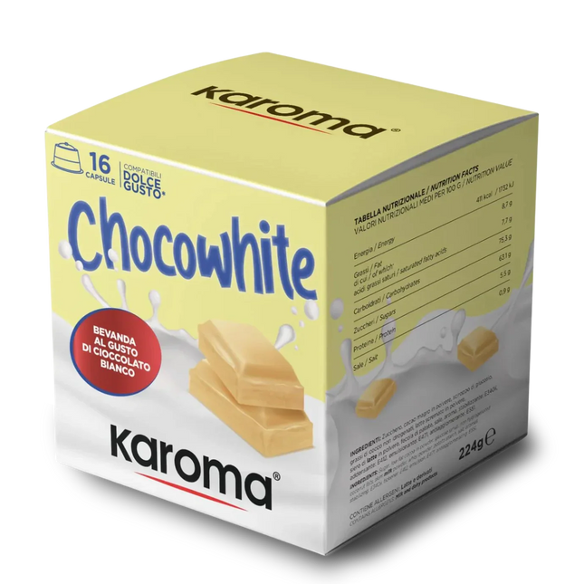 Cioccolato Bianco Karoma® Capsule Compatibili Dolce Gusto®