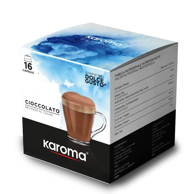 Cioccolato Karoma® Capsule Compatibili Dolce Gusto®