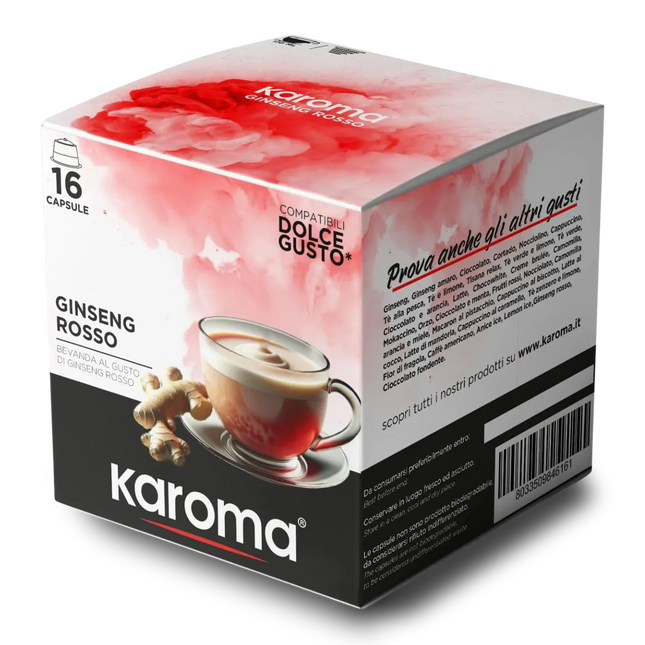 Ginseng Rosso Karoma® Capsule Compatibili Dolce Gusto®