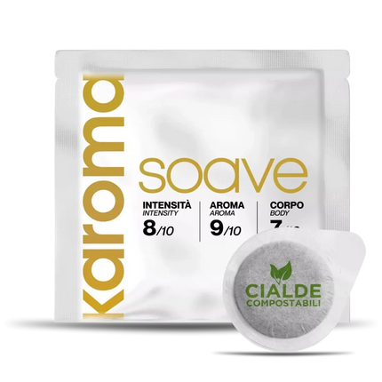 Caffè Karoma - Miscela Soave - Cialde Compostabili