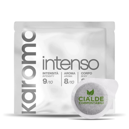 Caffè Karoma® - Miscela Intenso - Cialde Compostabili