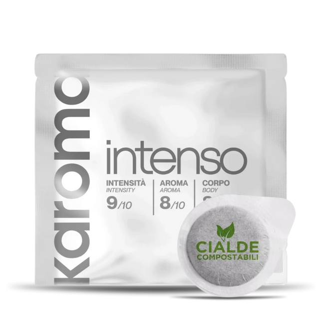 Caffè Karoma® - Miscela Intenso - Cialde Compostabili