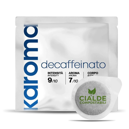 Cialde Karoma® Decaffeinato, Vellutato