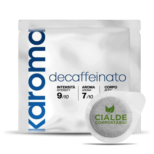 Cialde Karoma® Decaffeinato, Vellutato