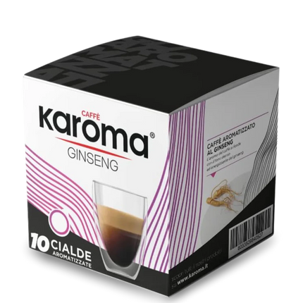 Karoma® - Caffè aromatizzato al Ginseng - Cialde Compostabili