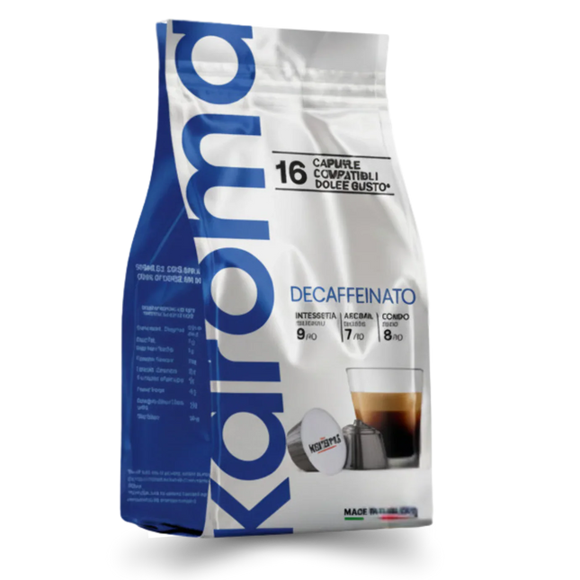Caffè Karoma® - Decaffeinato - Capsule Compatibili Dolce Gusto®