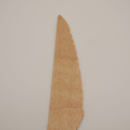 Einwegbesteck-Set aus Birkenholz – Serviette + Gabel + Messer