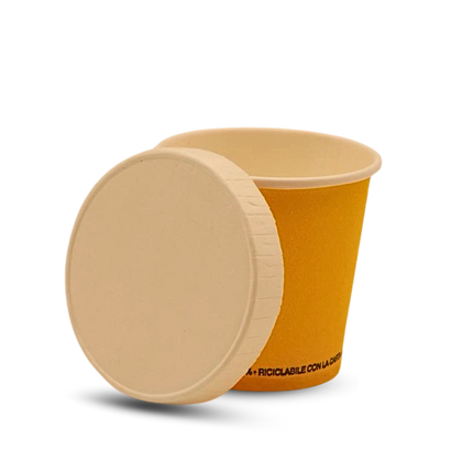 Einweg-Papierdeckel für Kaffeebecher 75 ml – 2,5 oz